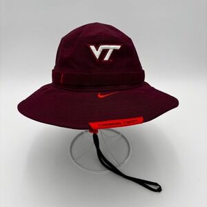 Nike Virginia Tech Hokies‎ Bucket Boonie Hat Maroon Dri-FIT VT Logo
